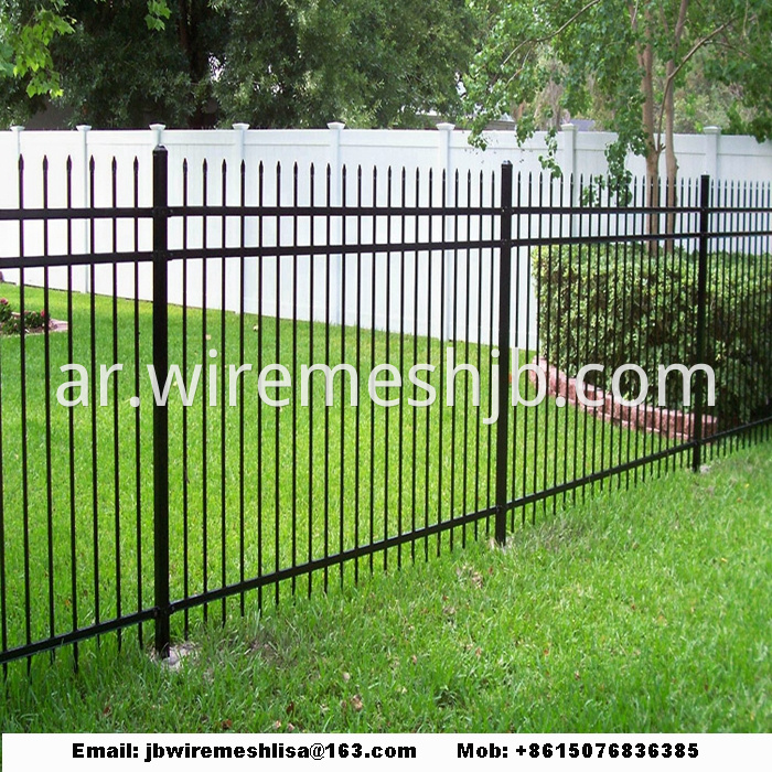 Zinc Steel Wrought Iron Fence